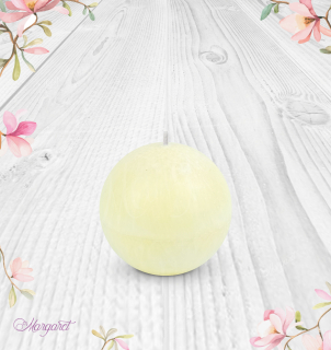 Svíčka Koule malá – Champagne / Šampaňské a pomelo / Andílek